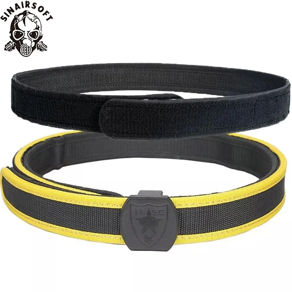 

SINAIRSOFT Heavy Duty Training Nylon Waistband Adjustable Tactical IPSC Belt for Paintball Hunting Sports Airsoft Gear