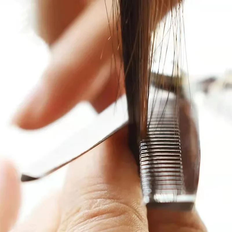 Professional Hairdressing Haircut Scissors 6 Inch Barber Shop Hairdresser's Cutting Thinning Tools High Quality Salon Set image 3