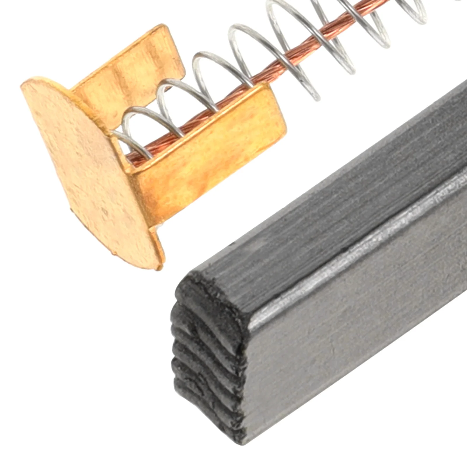 10 peças de reposição das escovas de carbono do motor elétrico dos pces para a ferramenta rotativa escovas do motor de carbono da operação da liga de alta temperatura