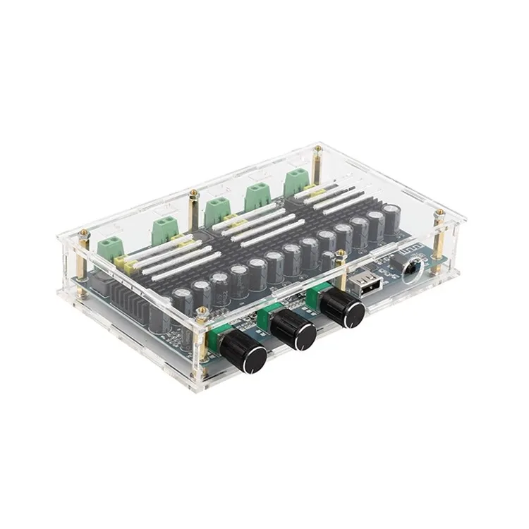 

TPA3116D2 Digital Amplifier Module 4 Quad Channel 50W * 2+100W * 2 High-definition Dual Bass Housing