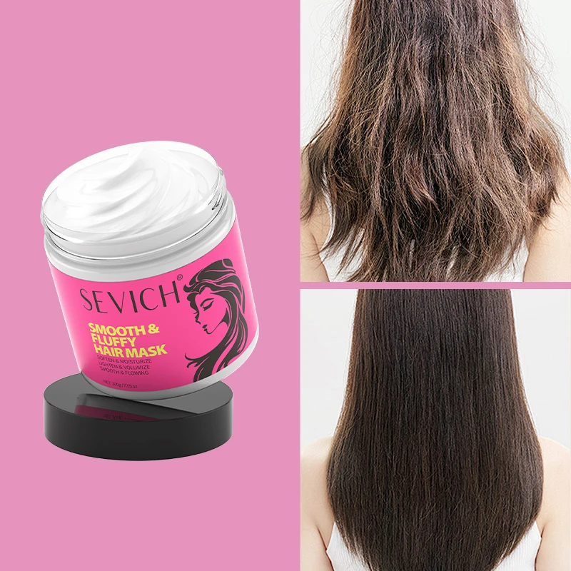 Sevich Keratin Hair Treatment Mask 200g Smooth Nourishing Dryness Split End Relief Improve Frizz Soothing Fluffy Hair Mask Care