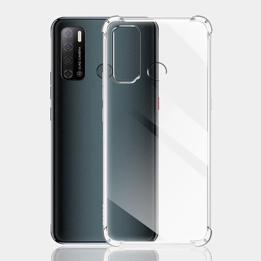 For Tecno Pouvoir 4 Pro LC7 LC8 Case Clear Shockproof Silicone Soft TPU Cover For Tecno Pouvoir 4 Coque on LC7 LC8 Funda