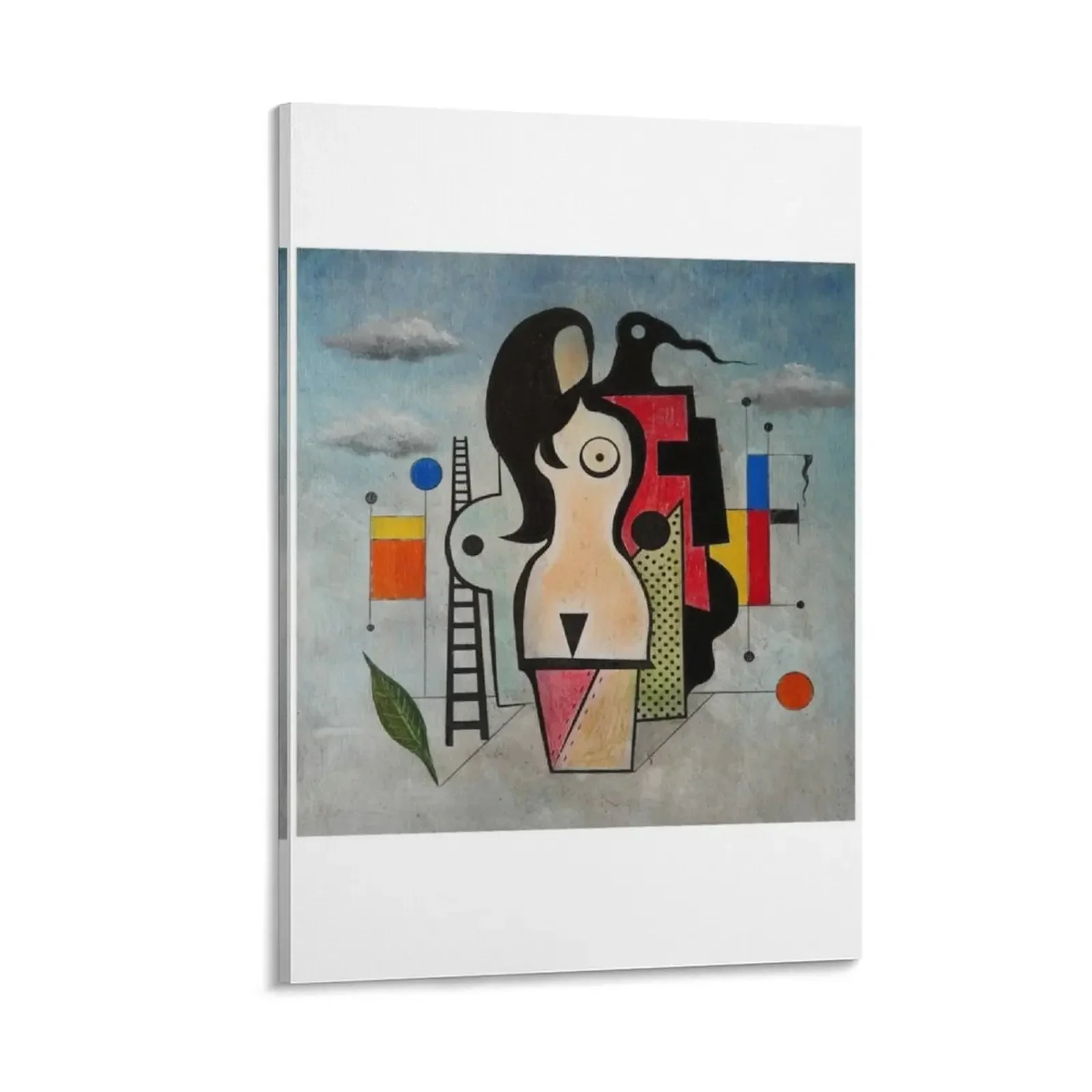 

The Dress by Claude S. Anything Box. Acrylics, Toner, Synthpop, and Pastels Painting Collage Canvas Painting