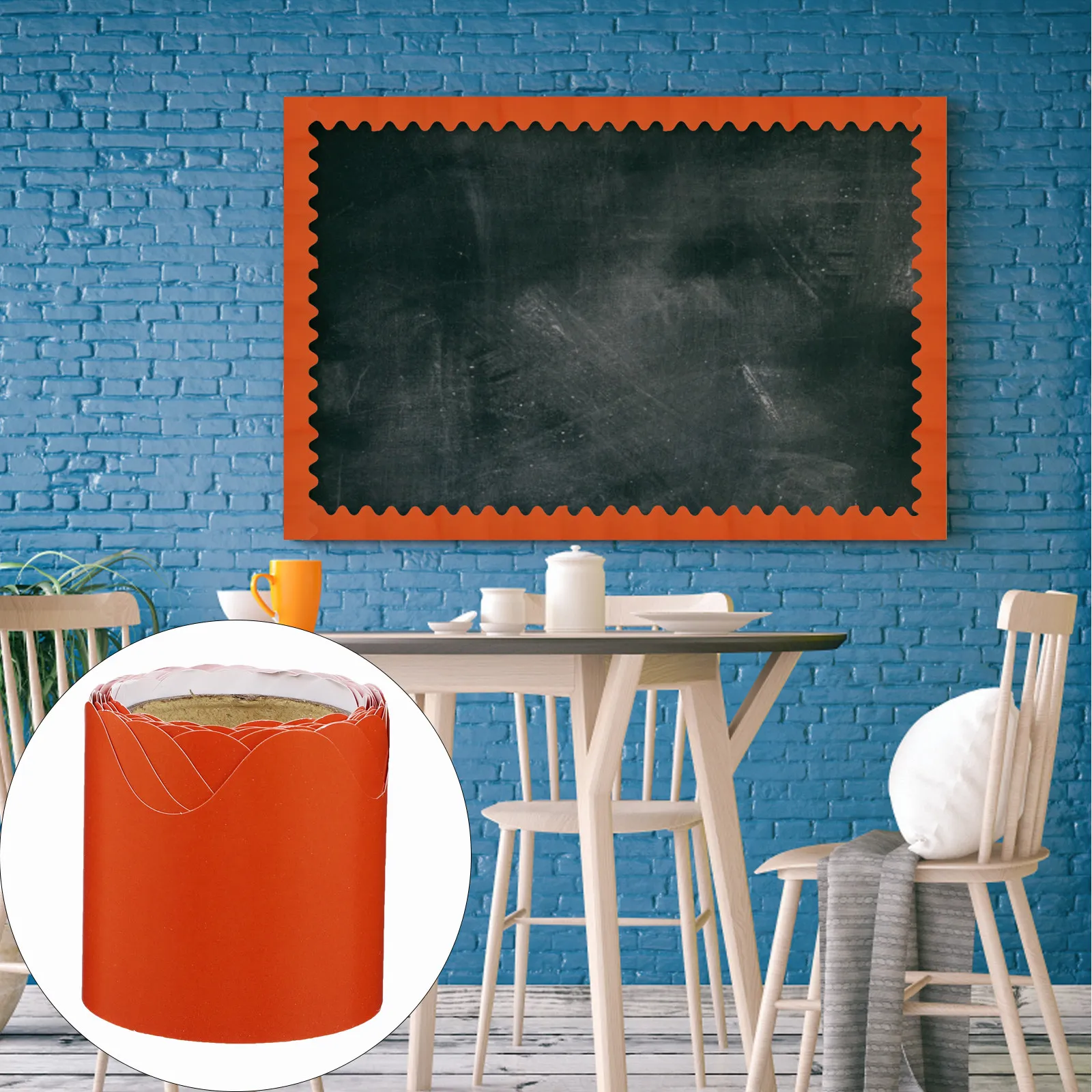 5m Chalkboard Border Bulletin Boarder Trim School Wall Decoration Classroom Blackboard Frame Decor Bulletin Border Trim