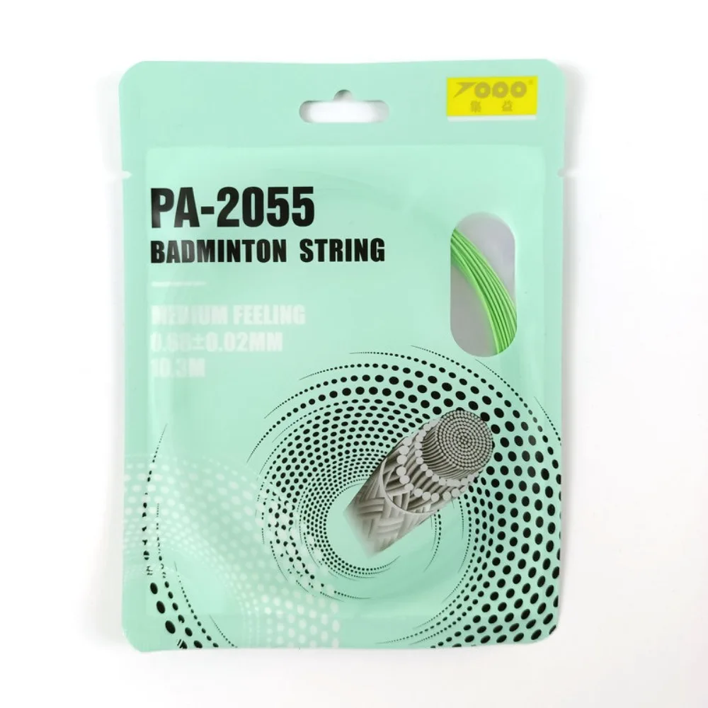 Synthetic Fibre Badminton String High Elastic High Flexibility Colorful Racket Line 0.68mm Durable Badminton Accessories Line