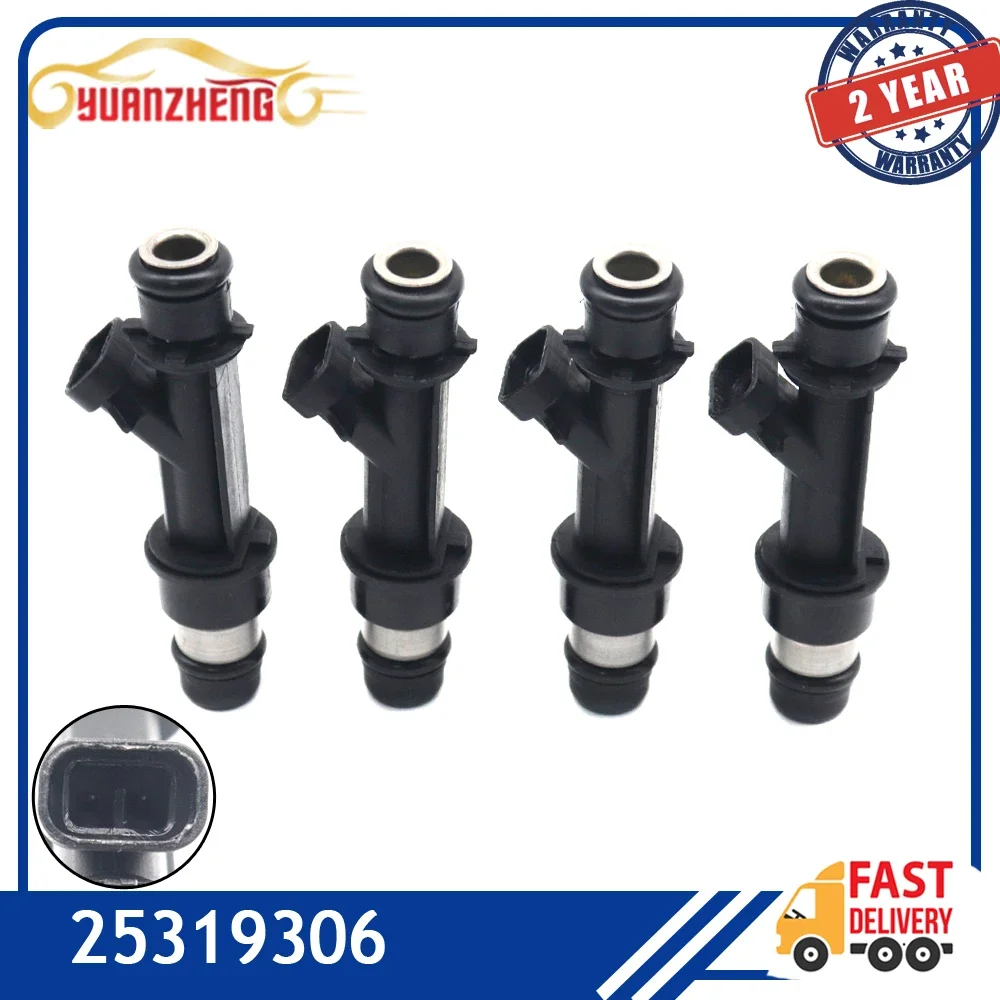 NEW Car Fuel Injector Nozzle for Pontiac Sunfire Chevrolet Cavalier 2.2L L4 2000 2001 2002 25319306 25321267 2325062040