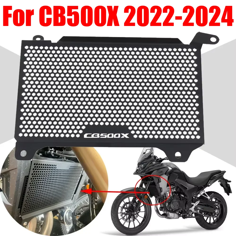 

For HONDA CB500X CB500 X CB 500 X CB 500X 2022 2023 2024 Motorcycle Accessories Radiator Grille Guard Grill Cover Protector