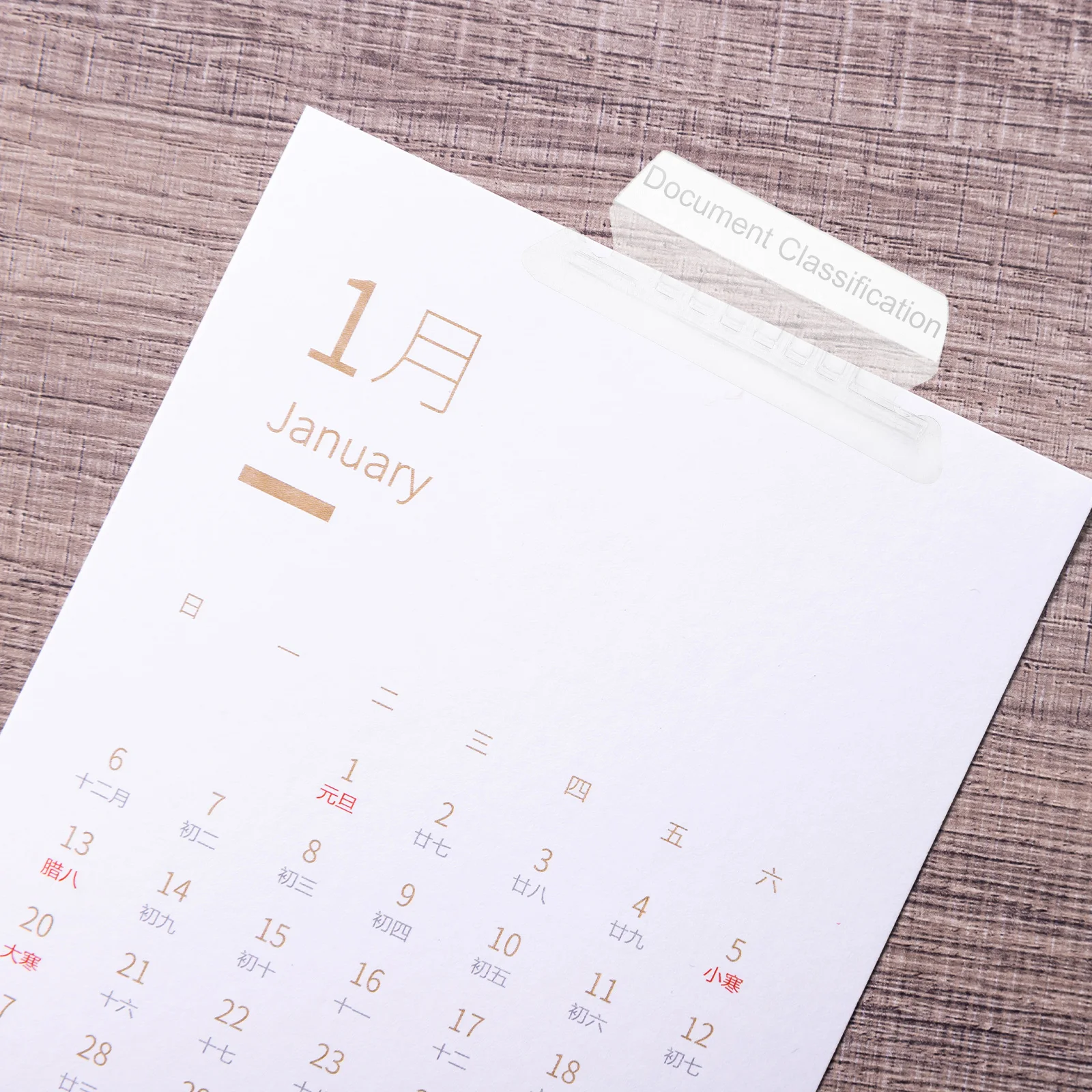 100pcs Hanging Classification Folder Inserts Plastic Folder Tabs Pvc Office Supplies File Identification Tabs For Binder