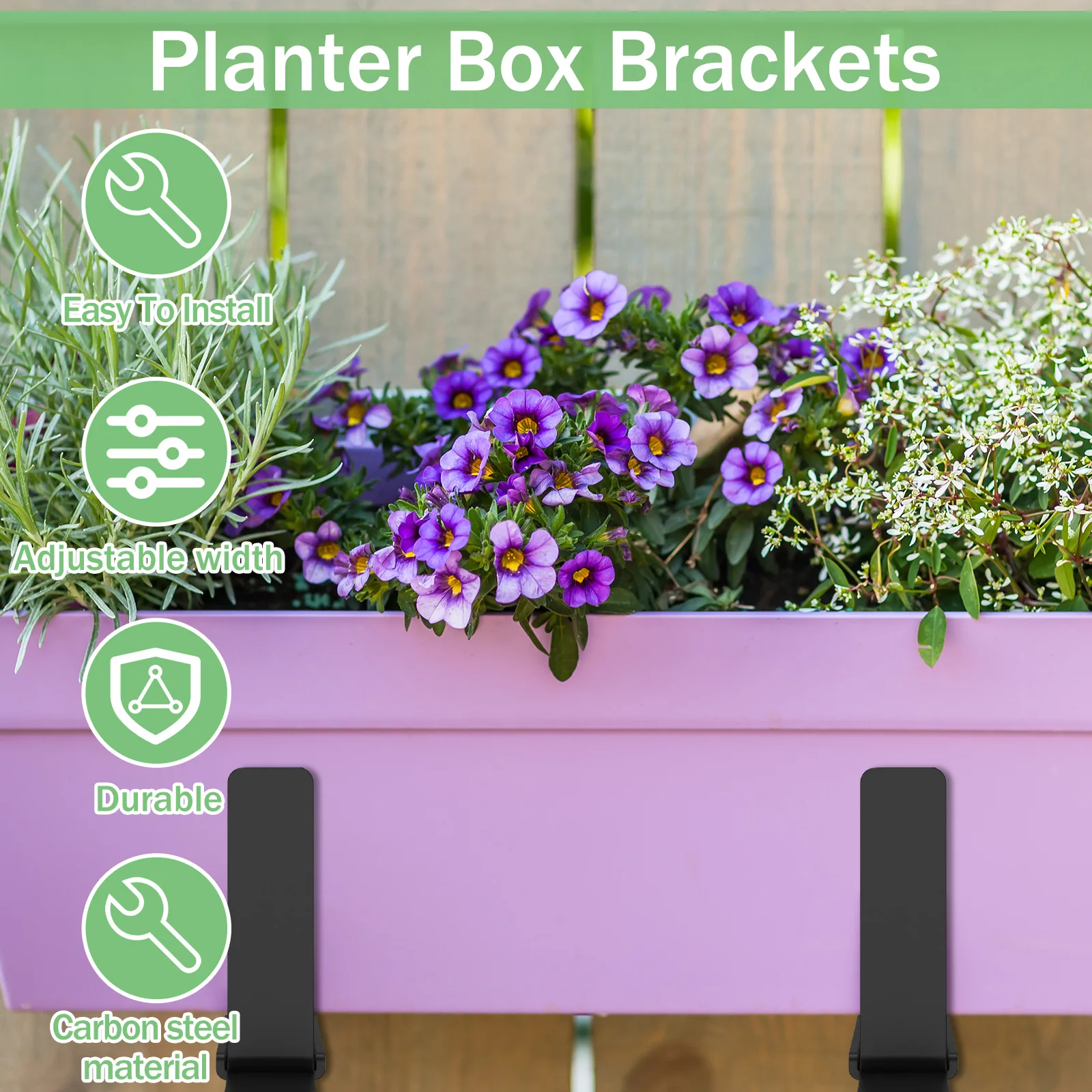 2 шт., подставки для растений, 15-30 см