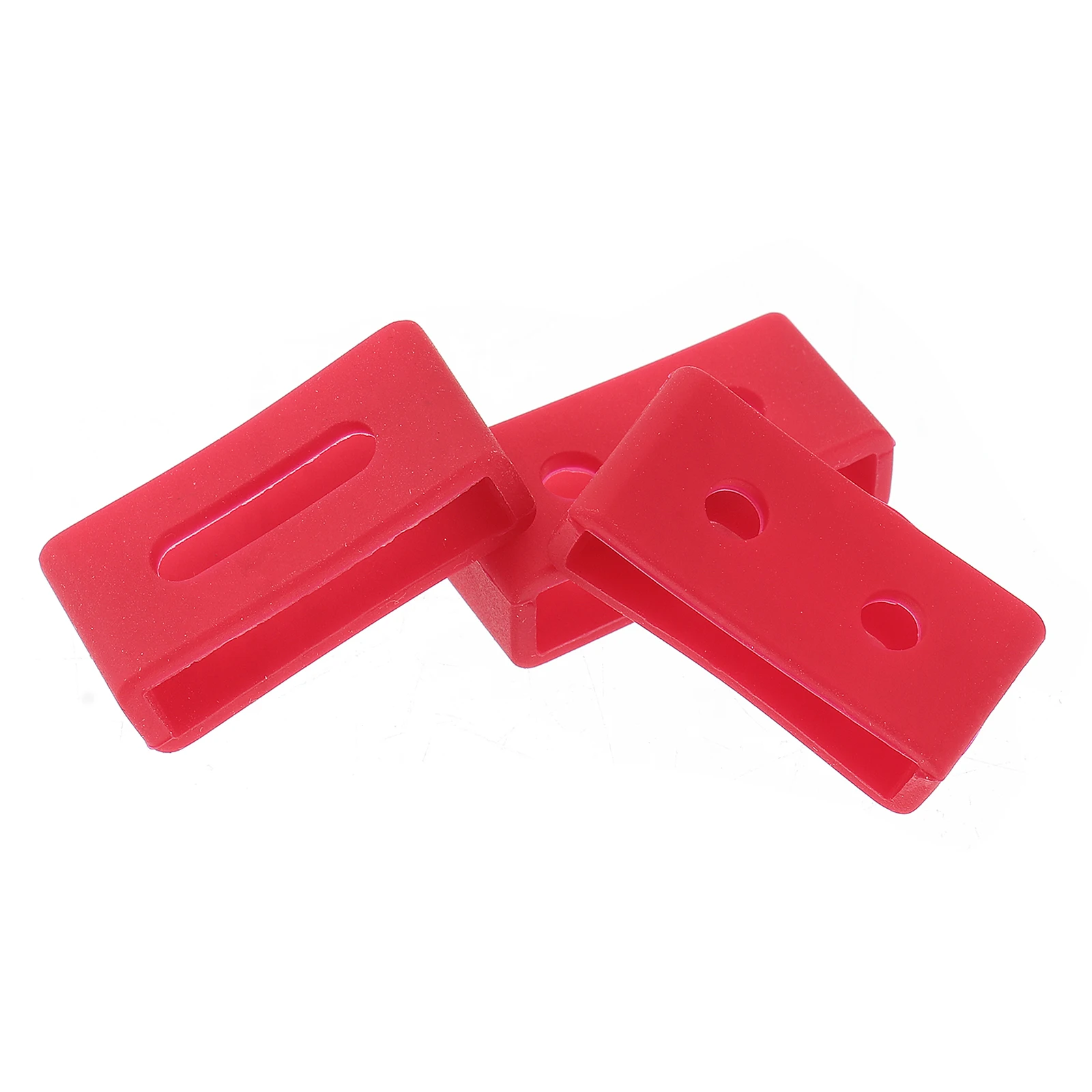 

3 Pcs Silicone Watch Band Loops Soft Durable Wear Resistant Retaining Rings for Wristband Replacement Bright Color Elastic Easy