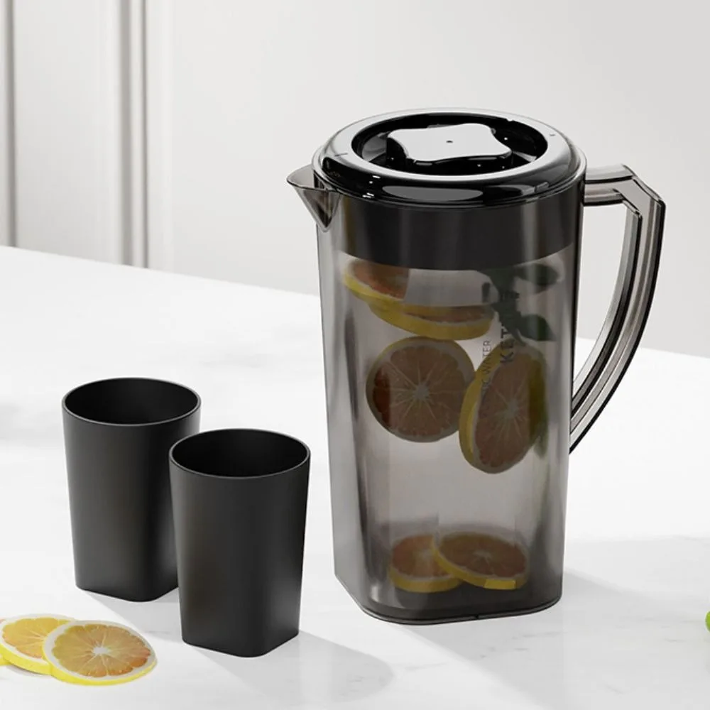 Drinkware Large Capacity Cold Water Kettle Heat Resistant 1.3/2.2/3L Pitcher Fall-resistant Plastic Juice Jug Refrigerator