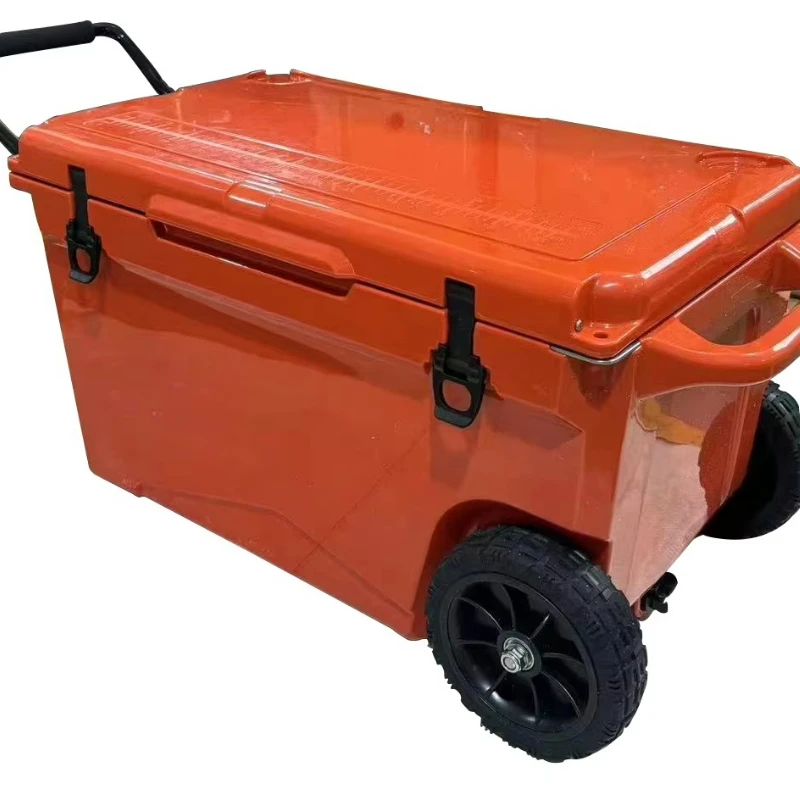 High Performance Wheeled Freezer Heavy Duty Camping Cooler Beer Storage