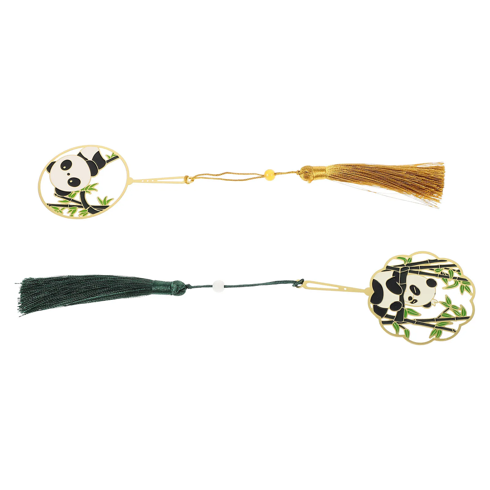 2 pezzi di segnalibri Simpatico segnalibro di pagina di lettura per gli amanti dei libri Segnalibro decorativo in metallo a forma di stile semplice ed elegante