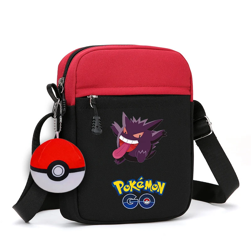 Shoulder Bag for Women Men Anime Pokemoned Crossbody Bag Boy Girl Cartoon Canvas Square Messager Women Men Travel Sport Gift view 6