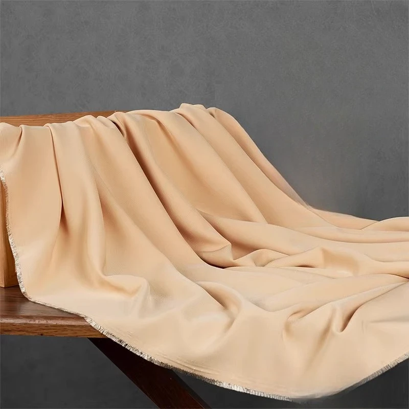 

Сплошной цвет, корейская ткань из пеньковой ледяной нити для платьев, топов, брюк, устойчивая к морщинам, слегка эластичная одежда, ткань для шитья своими руками