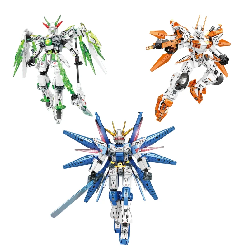 

Гром Орел Мех Строительные блоки Трансформируемый робот Сборка Модель Дисплей Аниме Декор Коллекционная игрушка Праздничный подарок