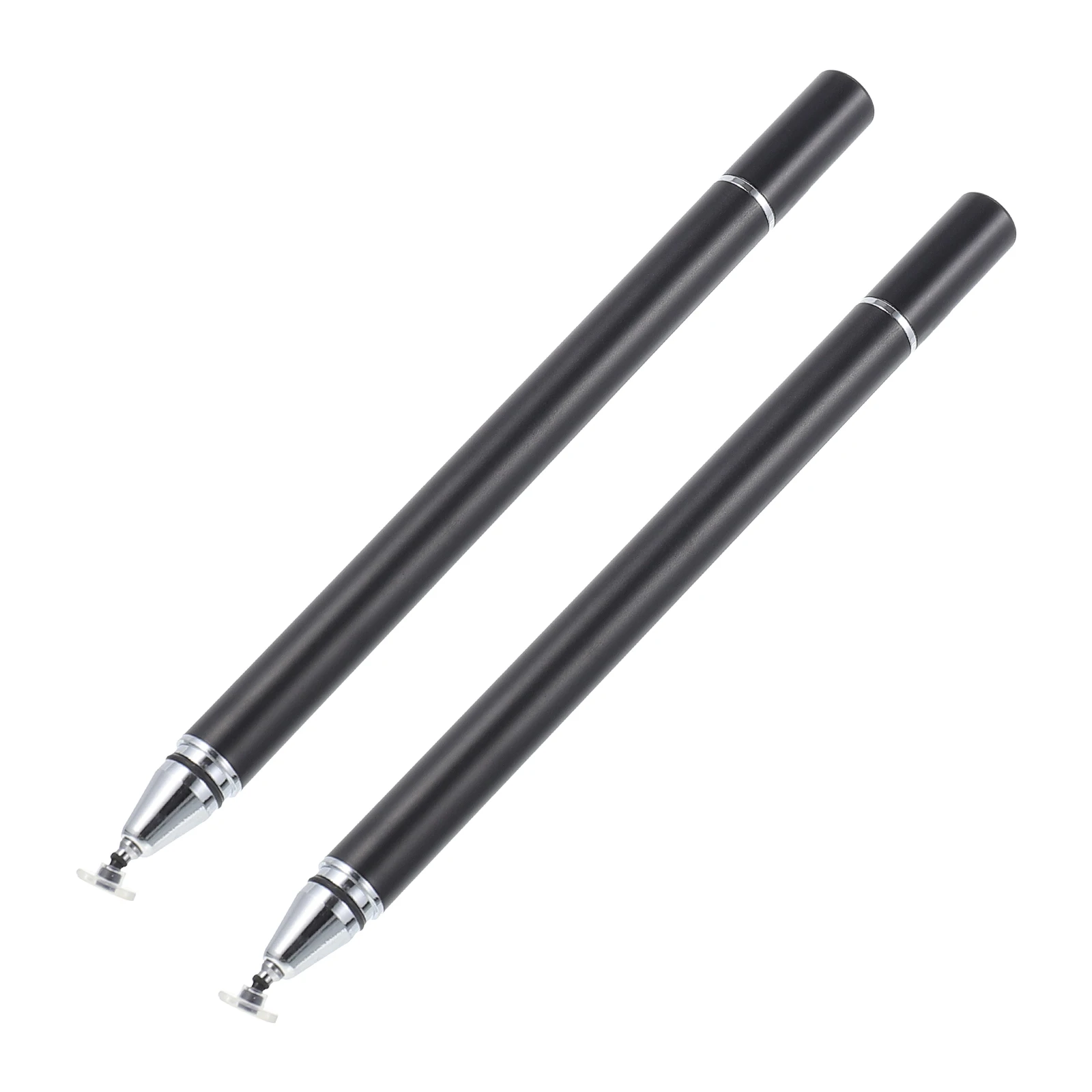 

2 Pcs Capacitive Stylus Pens Aluminum Alloy Copper Practical Screen Writing Tools for Tablets Phones Touch Screens