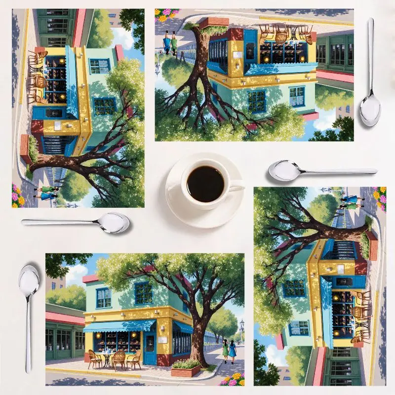 4-Piece Rectangular… - image