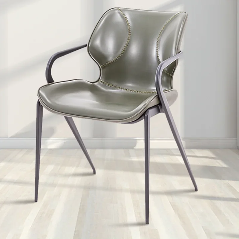 كرسي الطعام الحديث كراسي المطبخ العتيقة البلاستيك منجد مقهى الوردي تصميم الحد الأدنى الزفاف الفاخرة شفافة الغرور #2