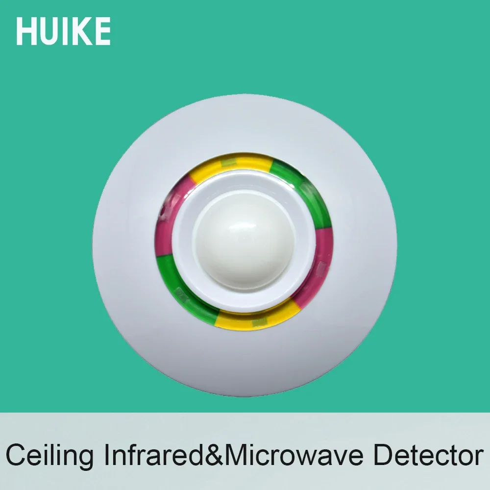 

Проволочный потолочный инфракрасный и микроволновый детектор для системы сигнализации PIR, защита от кражи, датчик охранной сигнализации, выход сигнала NC
