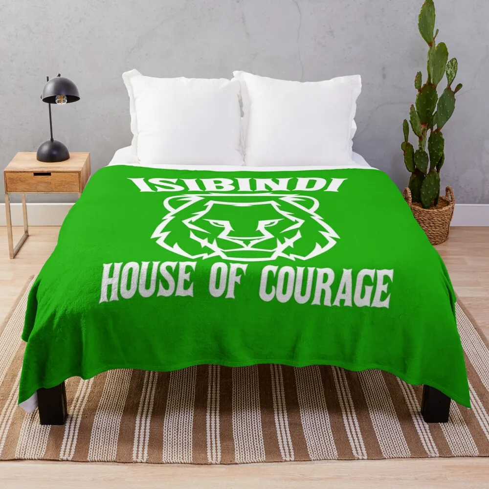 Isibindi House of Courage House RCA School Teacher Student Throw Blanket Stuffeds Cute Luxury Blankets