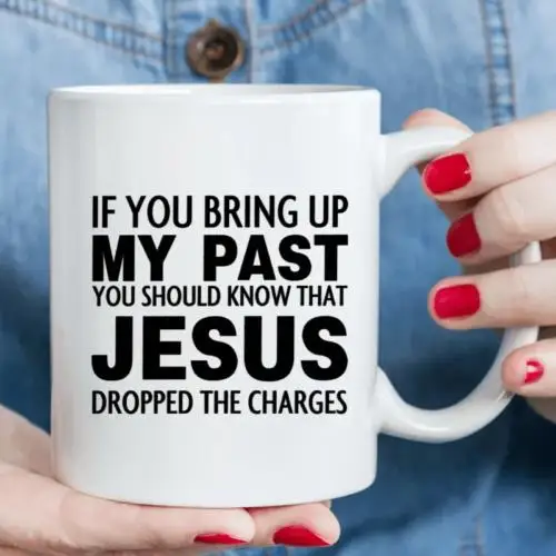 11 oz, funny coffee mug, faith, Christ, 