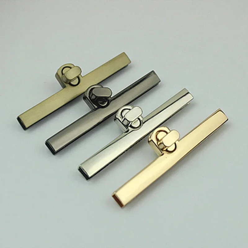 Vintage Bag Metal Clasp Turn Locks Twist Button For DIY Handbag Leather Craft Bag Purse Hardware Elegant Gold  Accessories