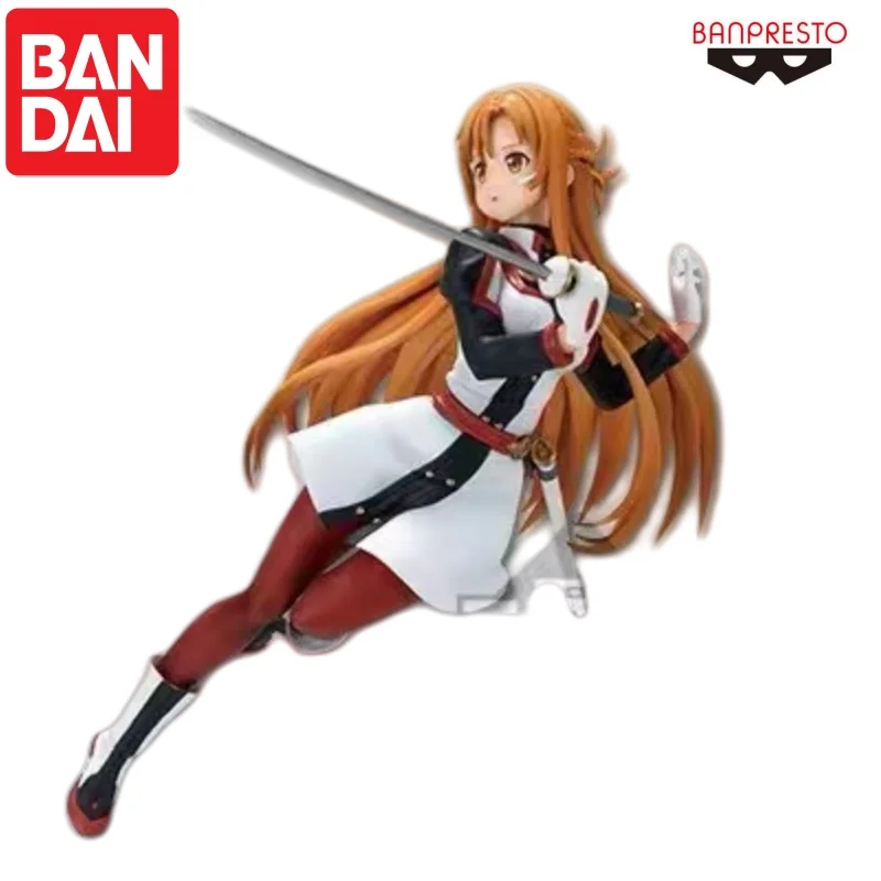 

Bandai в наличии, оригинальная кукла Banpresto Юки Асуна, новая фигурка в штучной упаковке, анимационные периферийные устройства, персонажи аниме, гараж