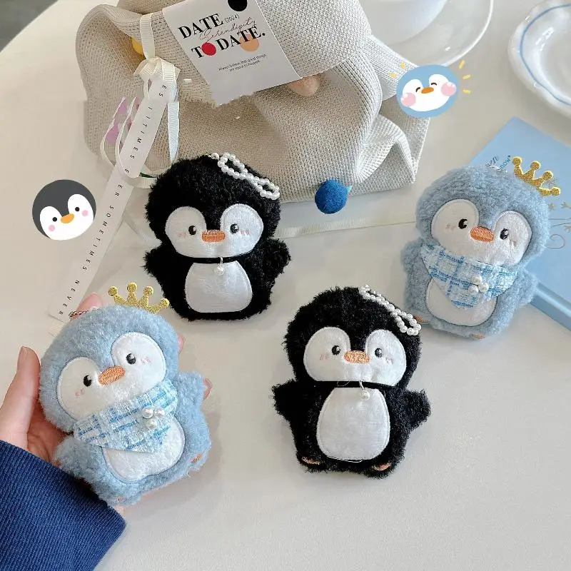 

Cute Penguin Plush Pendant Keychain Cartoon Funny Plush Stuffed Doll Backpack Bag Pendant Charms Adorkable Accessories Gifts