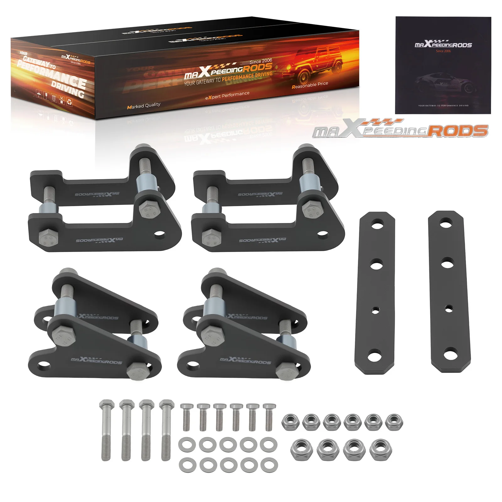 

2" Front & Rear Lift Kit for Polaris Ranger 900XP 2013-2019 XP1000 2017 2018