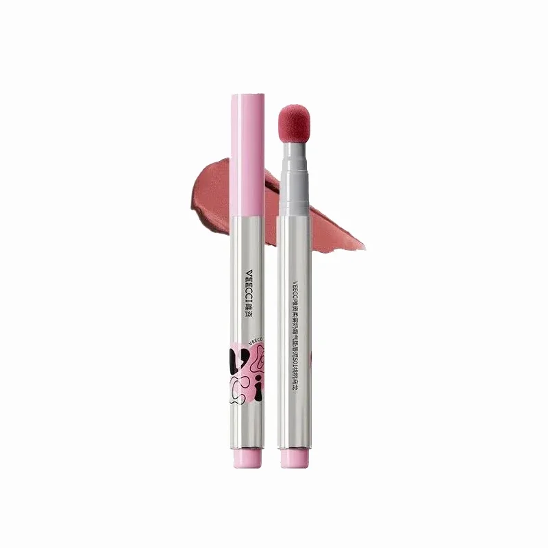 VEECCI Soft Mist Milk Lip Cream Air Cushion Matte Lip Mud Moisturising Lighten Lip Lines Korean Makeup Long Lasting Lipstick