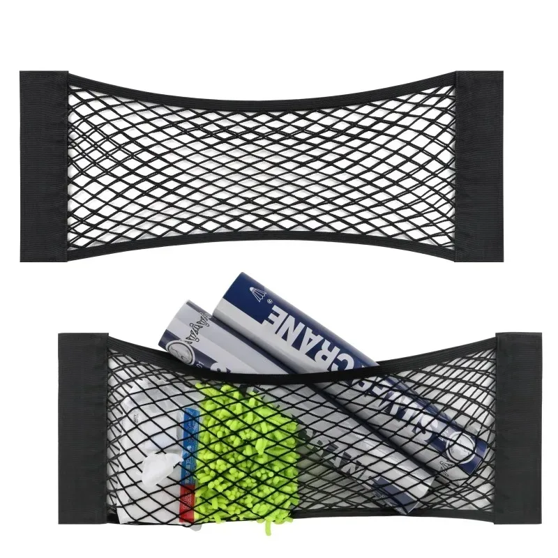 Trunk Car Mesh Storage Bag Organizer Network Mesh Garbage Plastic Shopping Bags Net Dispenser Sundries Bag Car Trunk Organizer