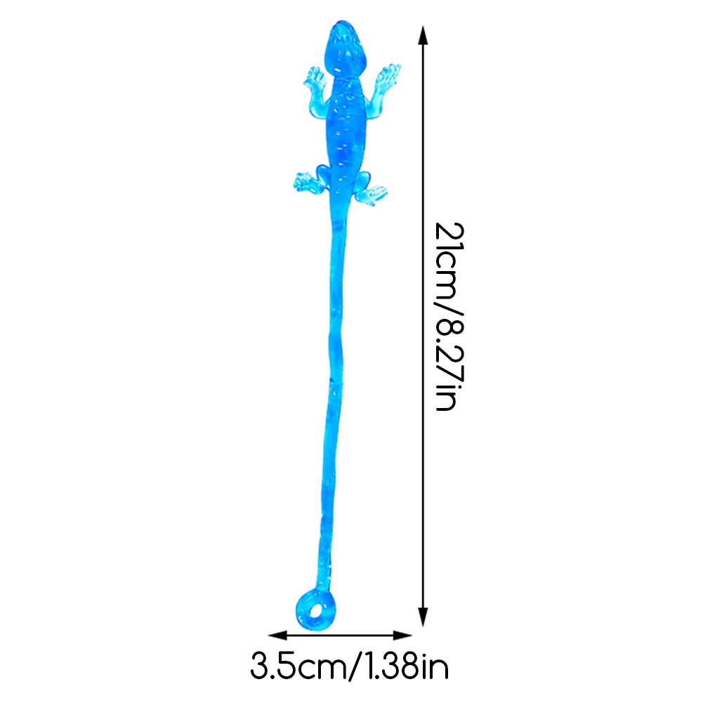 Stickys Wall Climbing Geckos Stress Relief Toy Safe For All Ages. Classroom Reward Fun