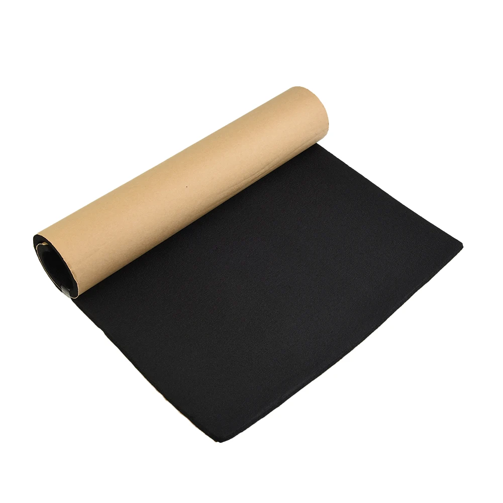 Car Sound Proofing Deadening Mat Heat Closed Cell Foam Anti-noise Mat Auto Rubber Pad 30cm * 50cm * 6mm