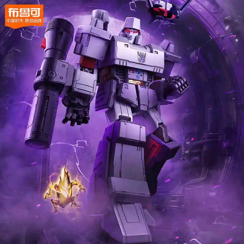 ของแท้ Blokees Transformers Megatron Optimus Prime Creative Joint movable ของเล่นรุ่นคลาสสิกรูปร่างดูสูงของขวัญสําหรับชาย