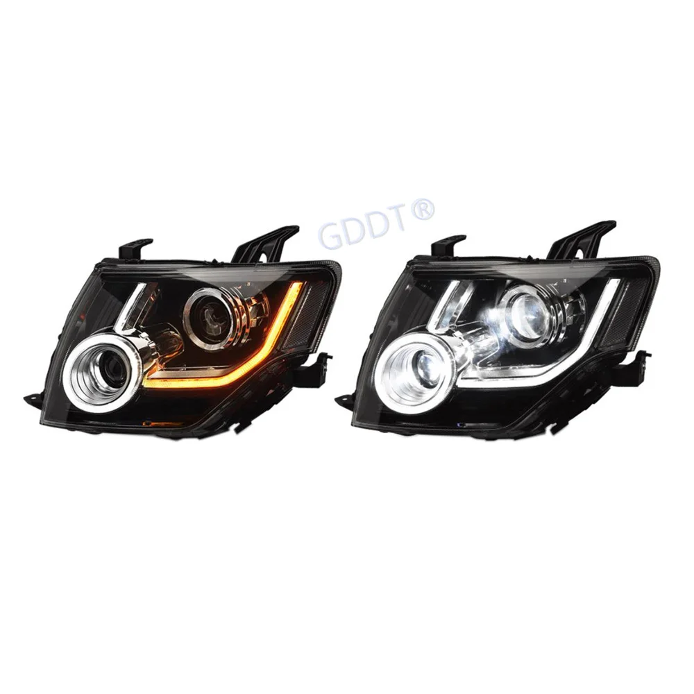 Full Led Headlight For Pajero V93 V97 V87 Front Lights For Montero V95 V98 Led Drl Lamps For Shogun Dynamic Turning