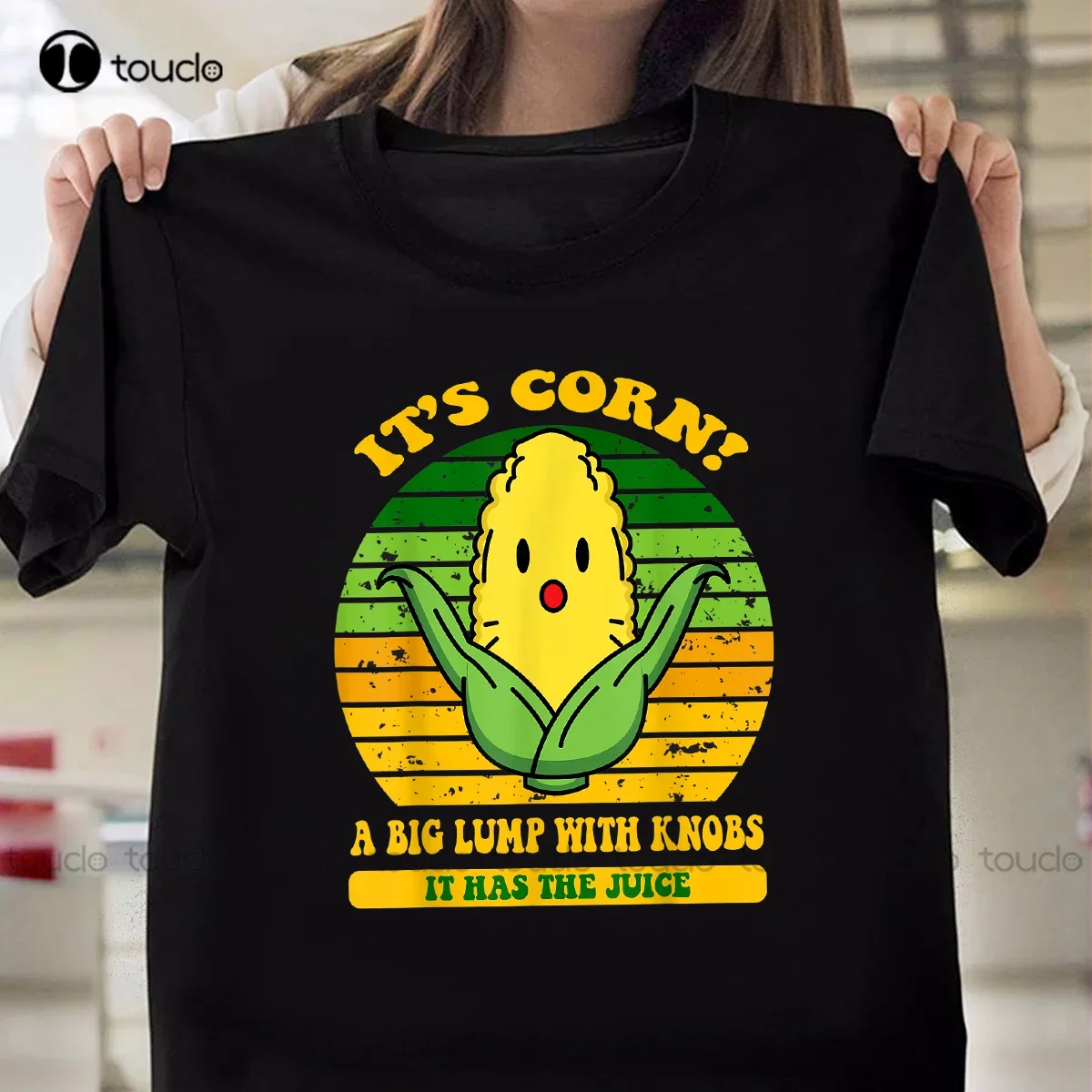 Retro Vintage It’S Corn A Big Lump With Knobs It Has The Juice Its Corn T-Shirt Size Shirt Custom Gift Xs-5Xl Streetwear New