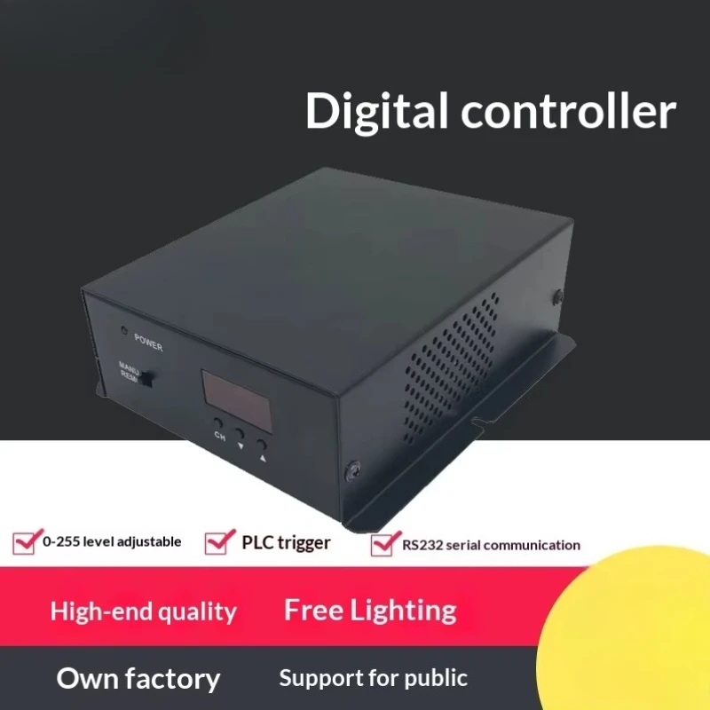 Light source lighting constant voltage 24V black flash digital controller