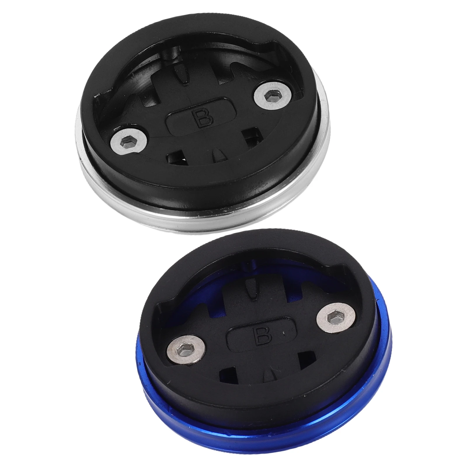 

2pcs Bike Computer Mount Bracket Adapter Base Support for Mountain Bicycle Aluminum Alloy Handlebar Accessories Cycling Sport
