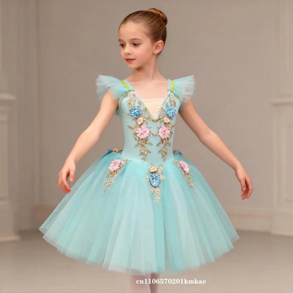 Professional Ballet Dress Women Girls Adult Tutu Ballet Swan Lake Ballet Costume Girl Ballerina Performance Dance Outfit