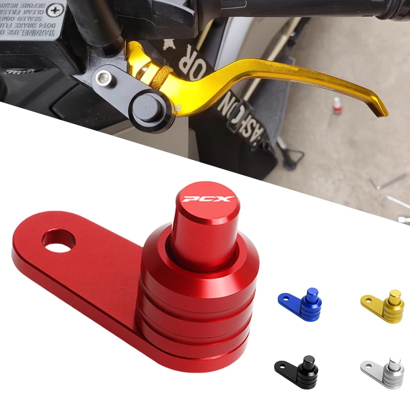 

Motorcycle Brake Lever Parking Button Semi-automatic Lock Switch Fit For Honda PCX125 PCX150 PCX160 PCX 160 150 125 Accessories