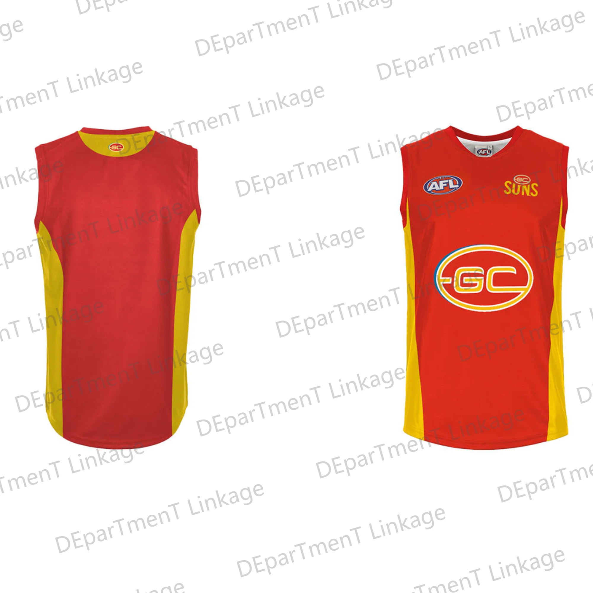 2024 New Arriavl Summer A.F.L Gold Coast Suns 2024 Indigenous Guernsey Jersey Oversized loose Vest For Adult/Kids Kit