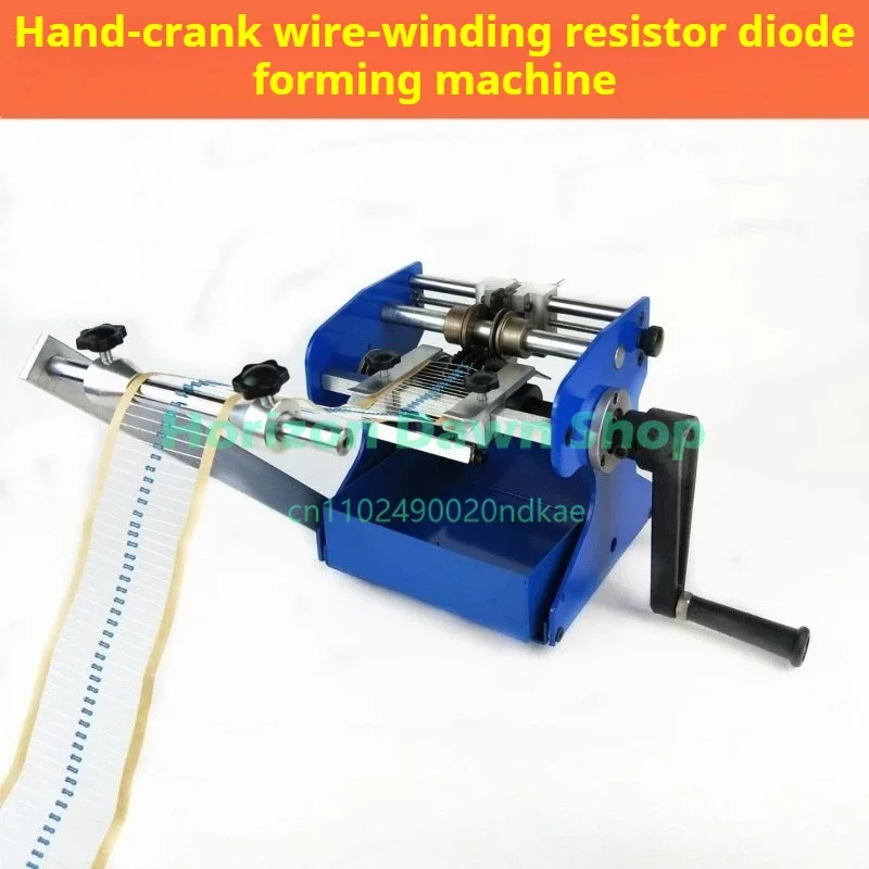 Hand Type U-shape Resistance Forming Machine Resistor Axial Lead Bend Cut & Form Machine Resistance Forming / U Molding Machine