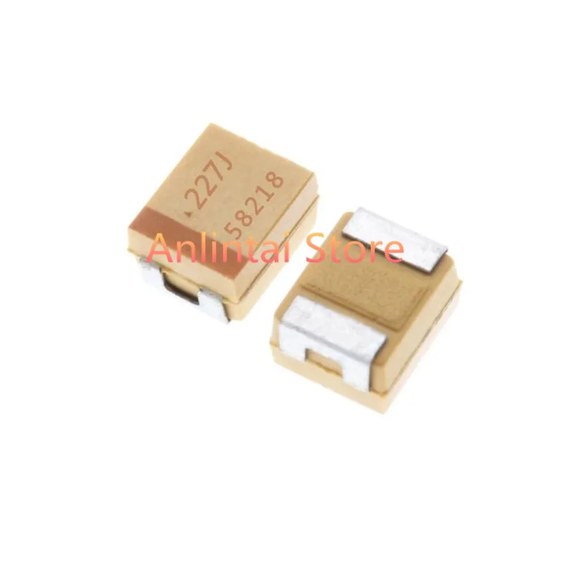 

10 шт. TLJB227M006R0500 227J CASE-B-3528-21 6,3 В 220 мкФ ± 20% танталовый конденсатор SMD