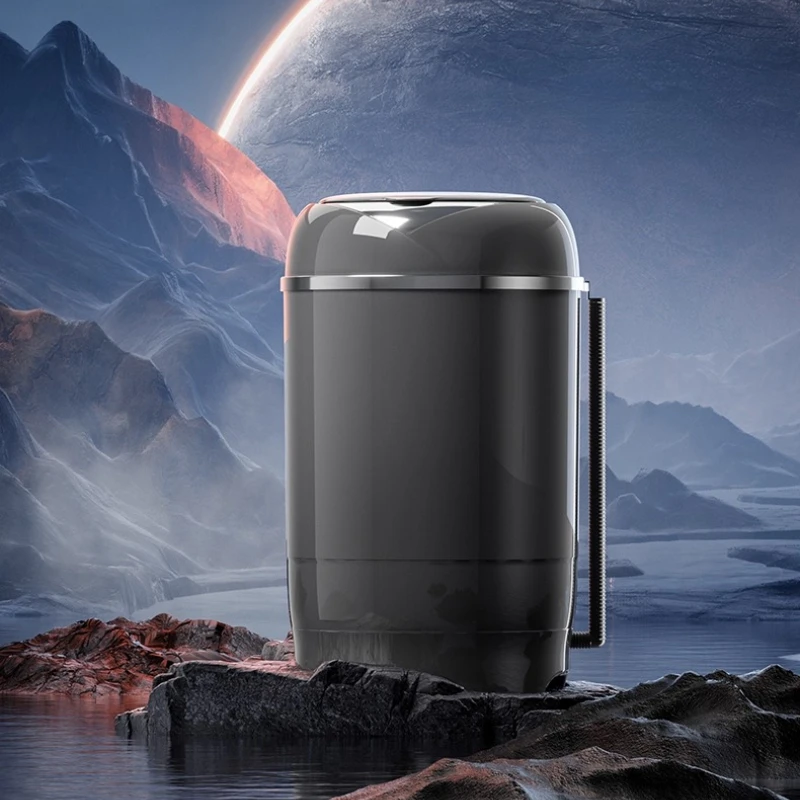 Small Household Semi-Automatic Shoe Washer, All-in-One Wash-Dry Shoe Polisher & 2-in-1 Shoe-Sock Cleaner