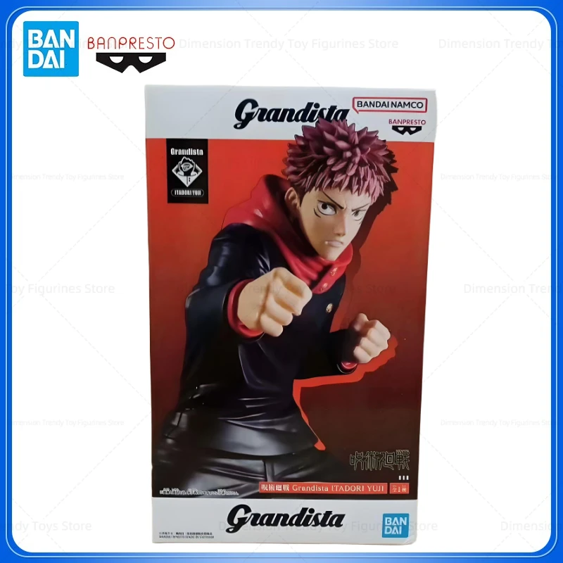 Bandai In stock Original Banpresto Grandista Anime Jujutsu Kaisen Itadori Yuji Action Figure Model Toys Collection Gift DT