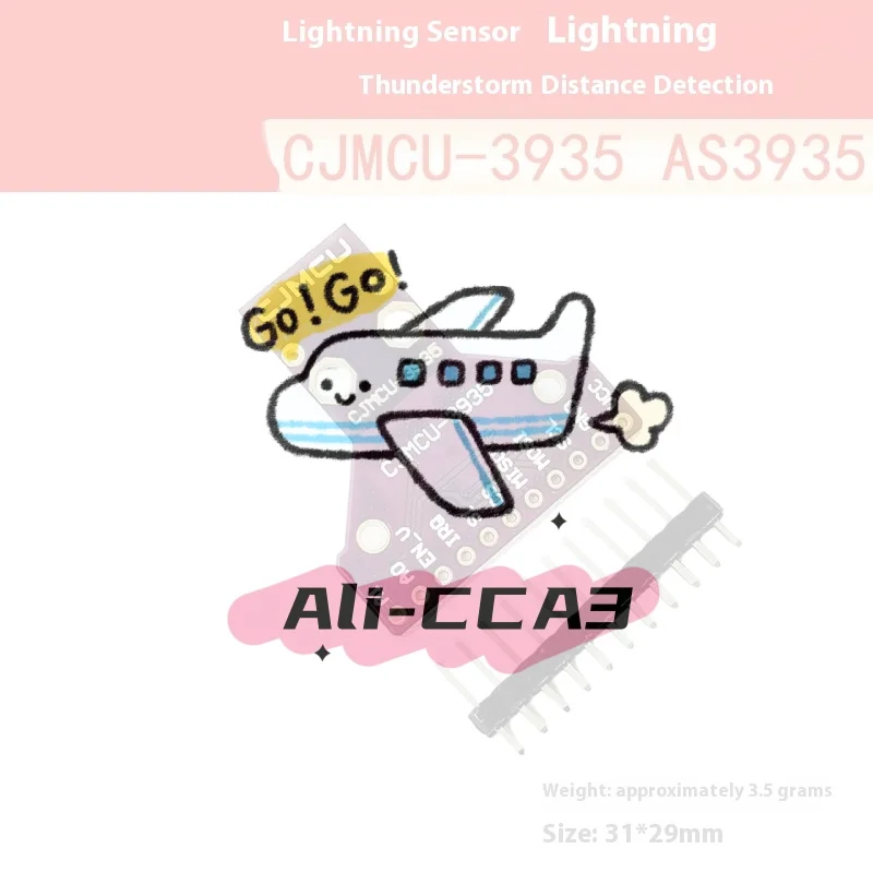 

CJMCU-3935 AS3935 Lightning Sensor For Lightning Detection Storm Distance Measurement Electronic Component