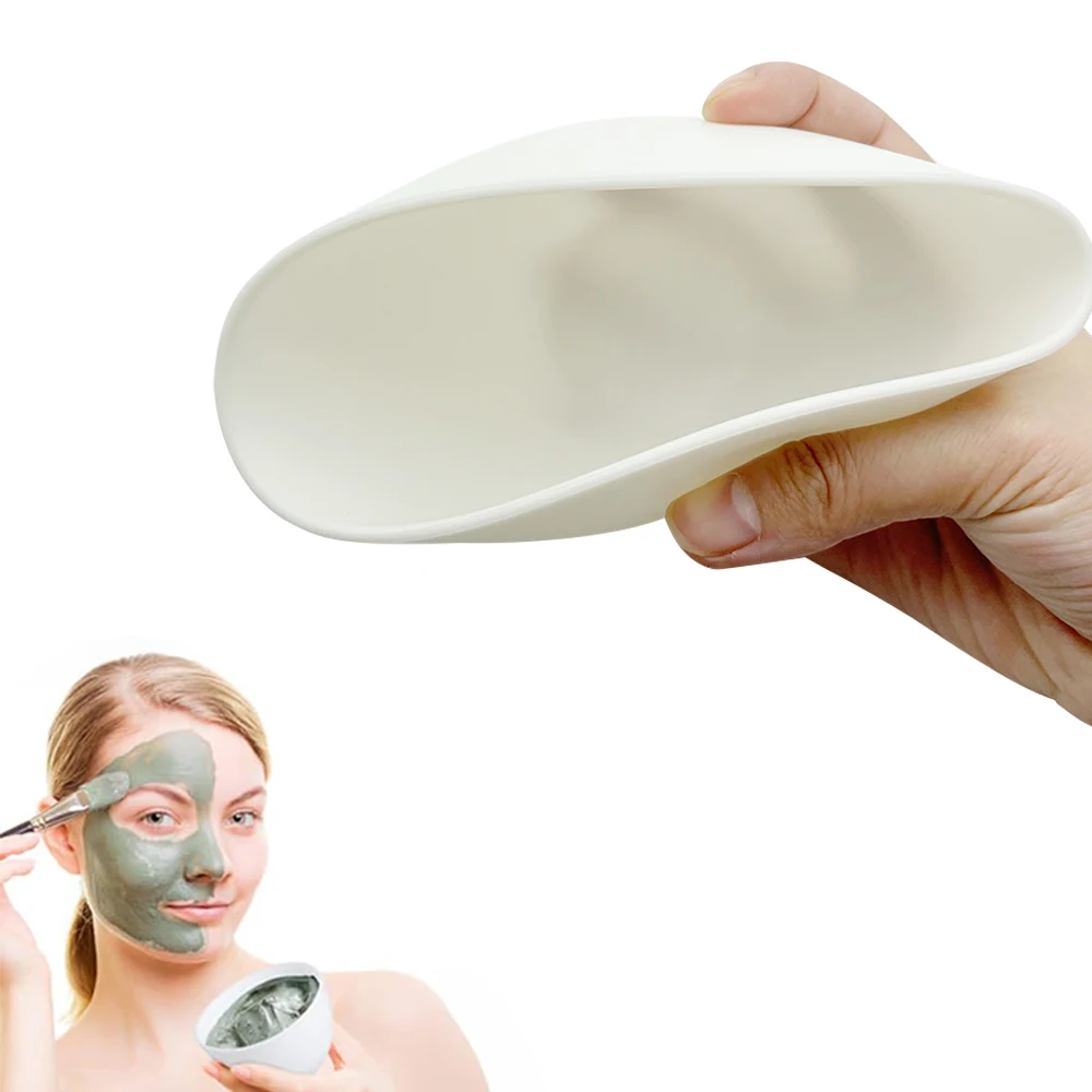 3個セット フェイスマスクミキシングボウルセット フェイスマスクスキンケアツール シリコン製DIY泥粘土フェイシャルマスクボウル 計量スプーン付き美容ツール