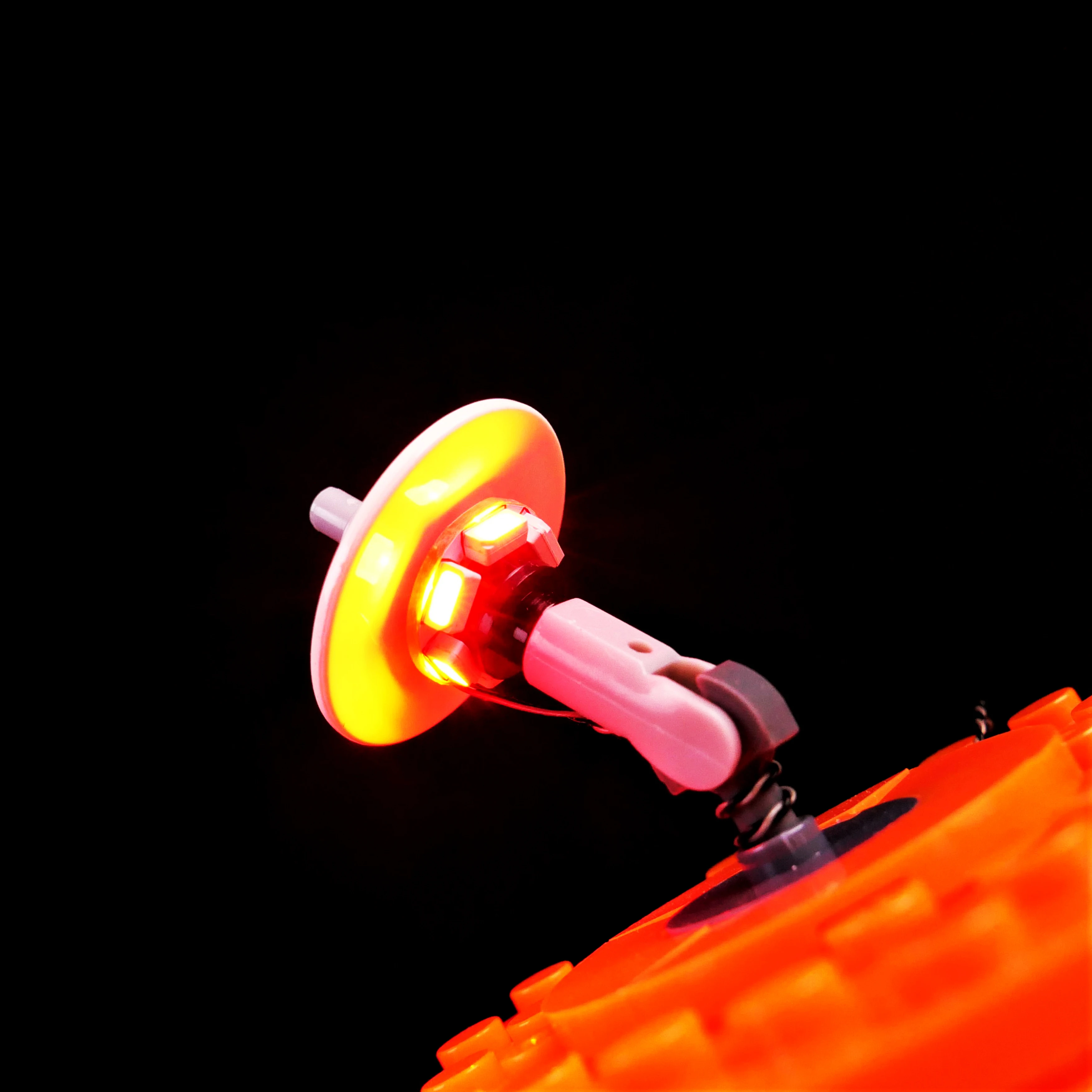 DIY 빌딩 블록 LED 라이트 키트는 75416 소형 철제 우주 로봇 모델, 원격 제어 조명 액세서리와 호환됩니다.