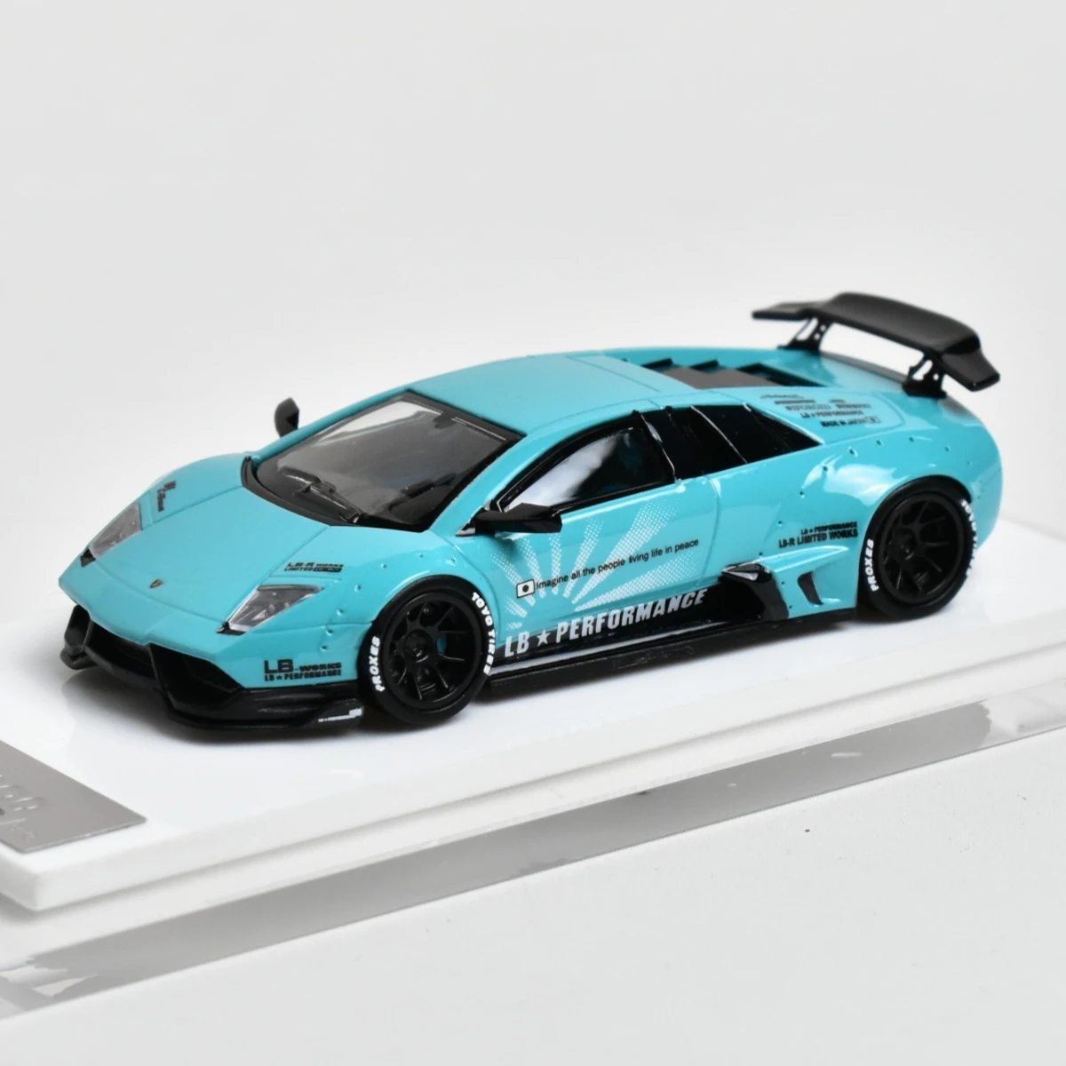 

Lb Original Factory 1:64 Сувенир Lambor LP670 Дисплей Смола Литая под давлением модель автомобиля